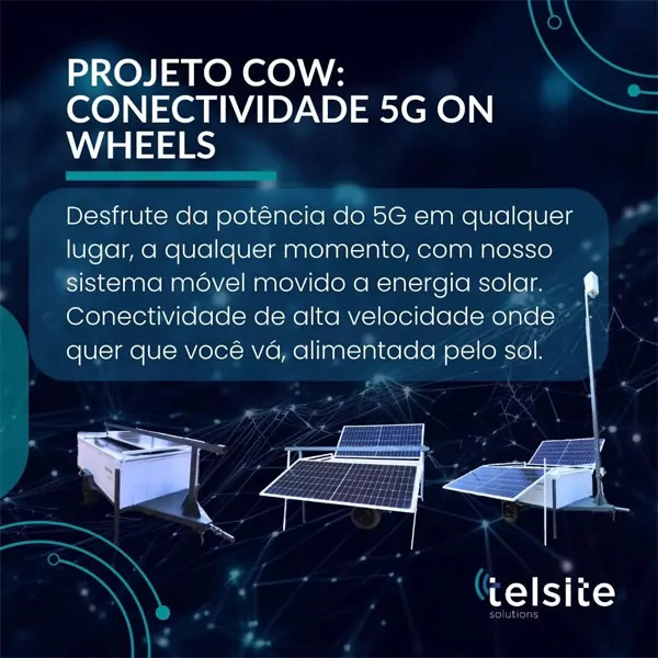 Conectividade G On Wheels Cow Levando O Futuro Da Comunica O M Vel